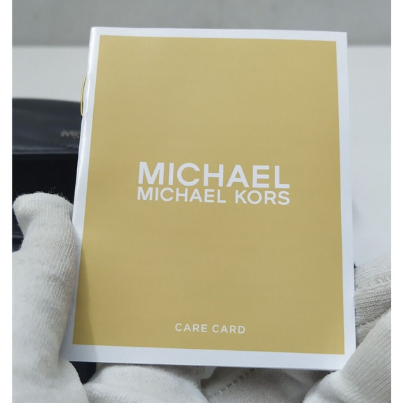 Michael Kors Jet Set Travel Black Quilted Leather Trifold Wallet - NWT $298 - Picture 14 of 16